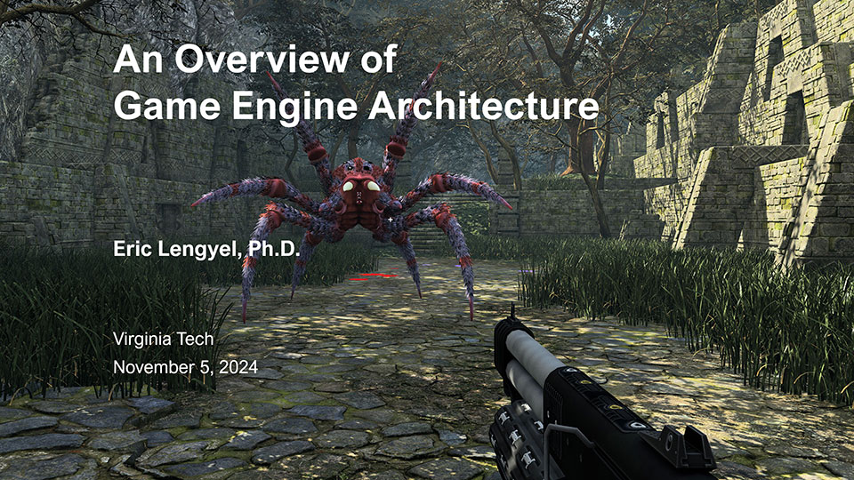 An Overview of Game Engine Architecture